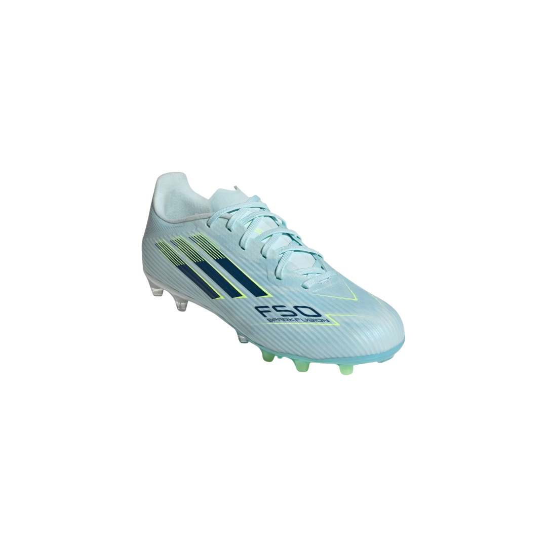 Image of Adidas F50 Sparkfusion L League FG (Light Blue/Yellow)