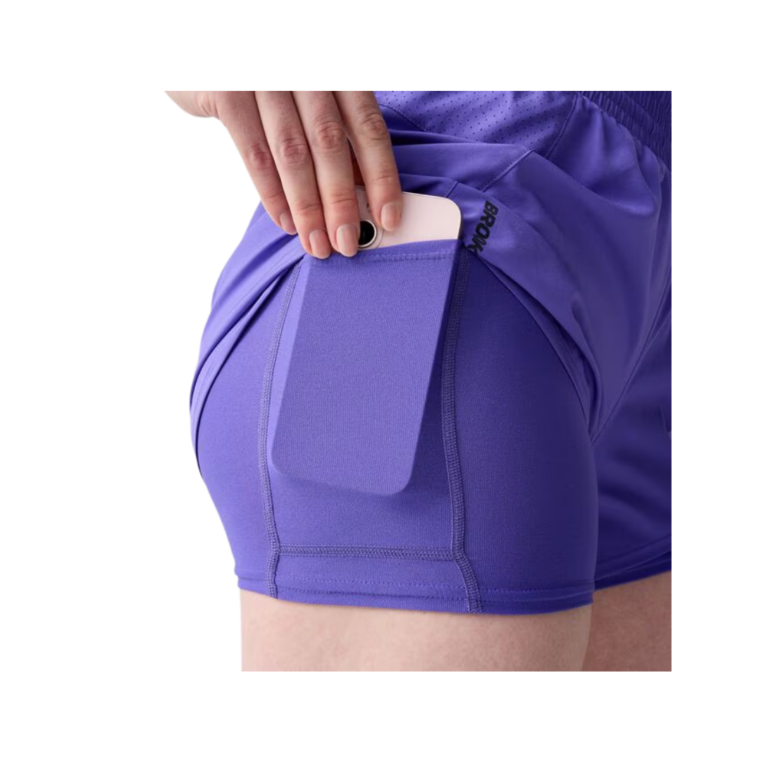 Image of Brooks W's Dash 3” 2-in-1 Short