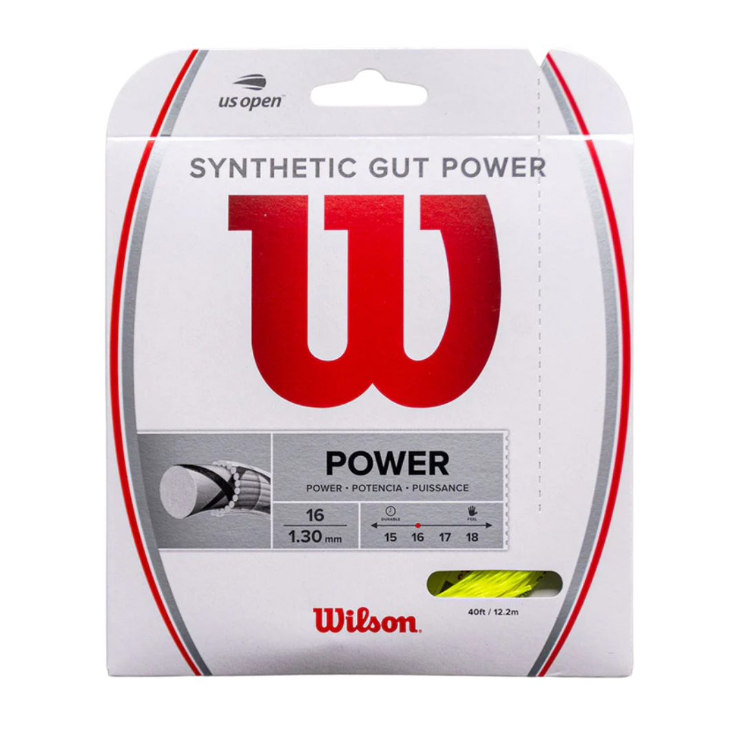 Image of Wilson Synthetic Gut Power 16 Lime Green