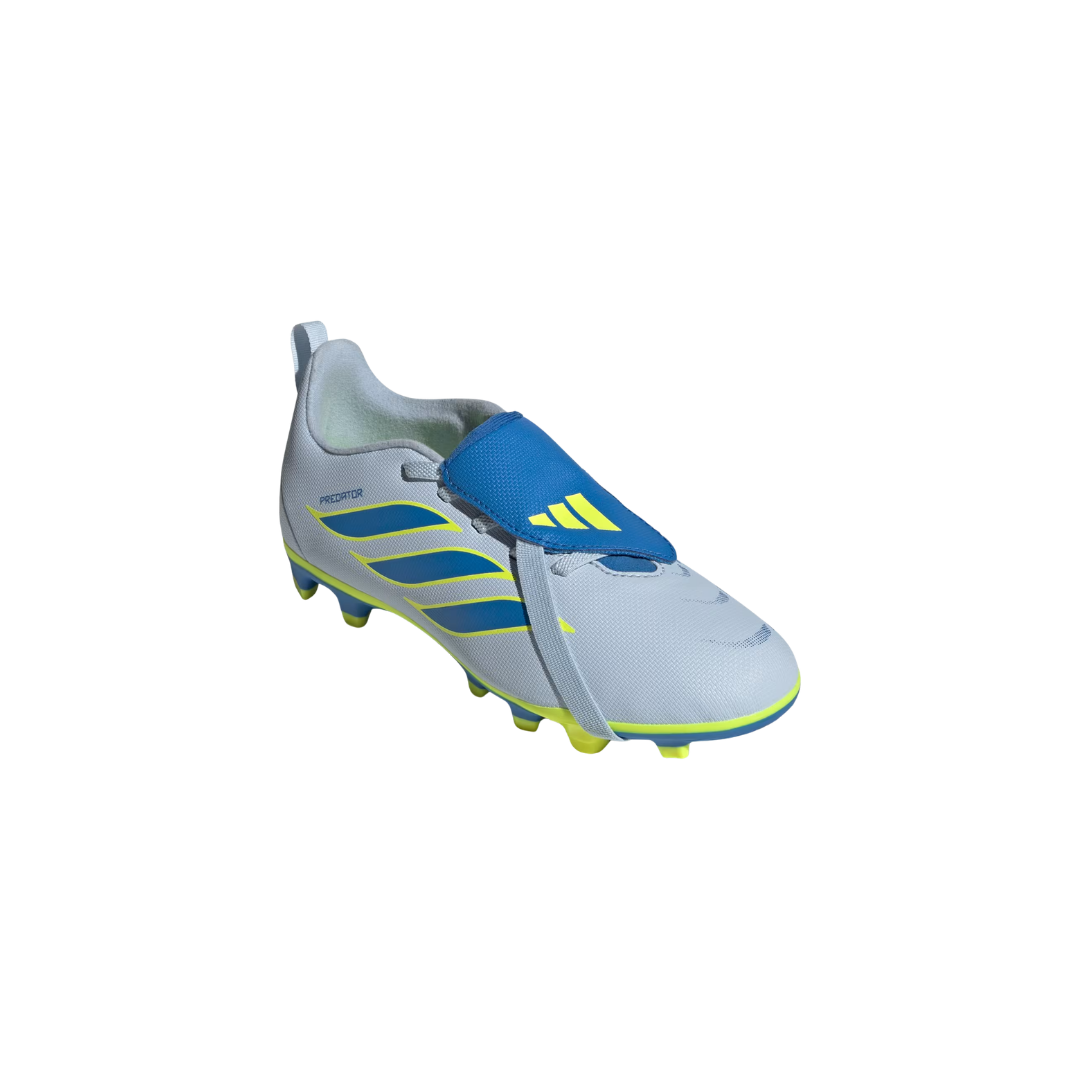 Image of Adidas Youth Predator Club FG (Light Blue/Yellow)