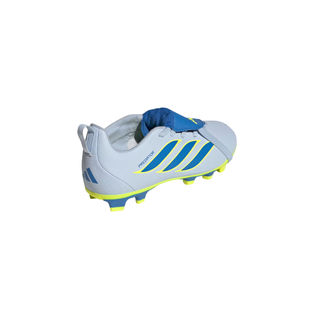 Image of Adidas Youth Predator Club FG (Light Blue/Yellow)