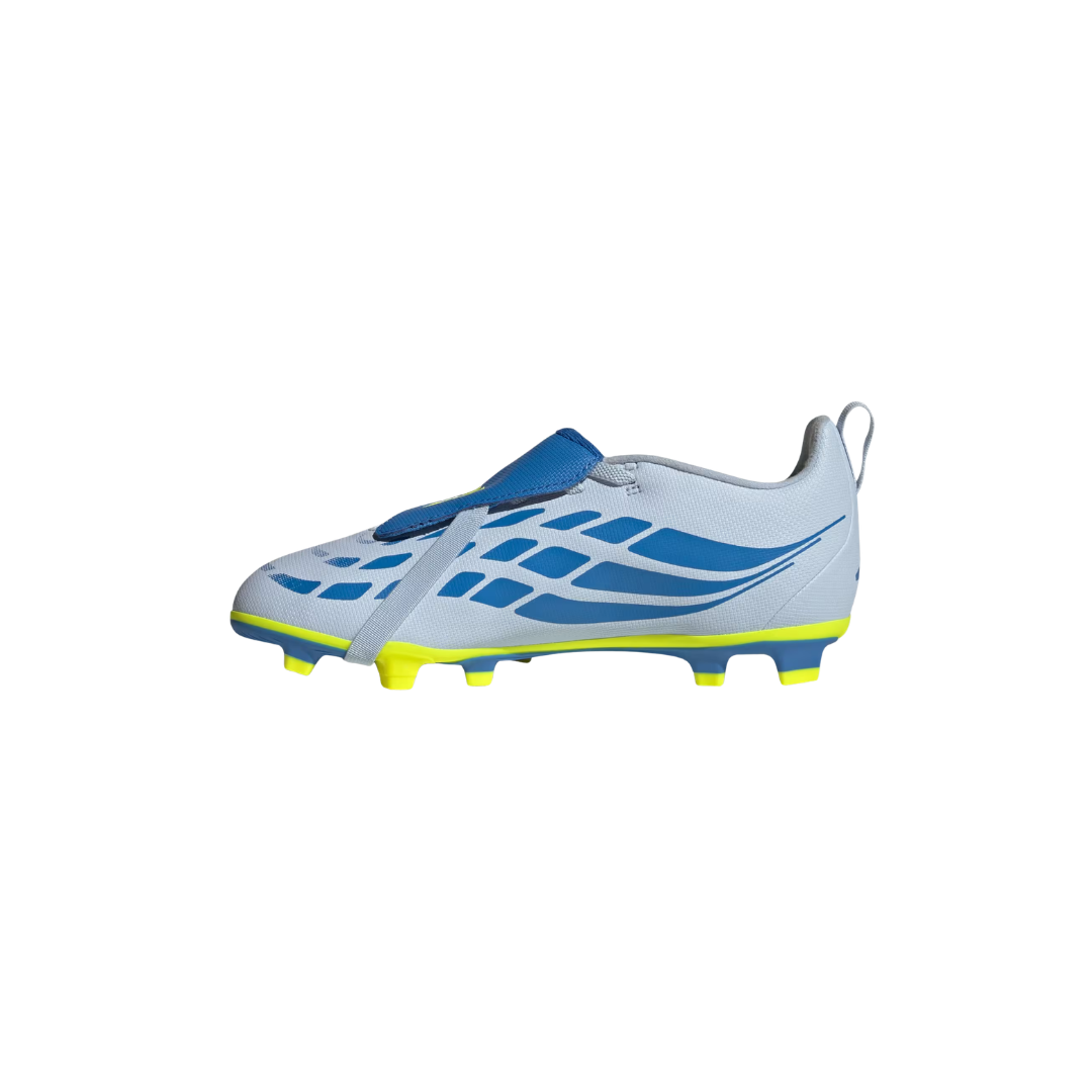 Image of Adidas Youth Predator Club FG (Light Blue/Yellow)