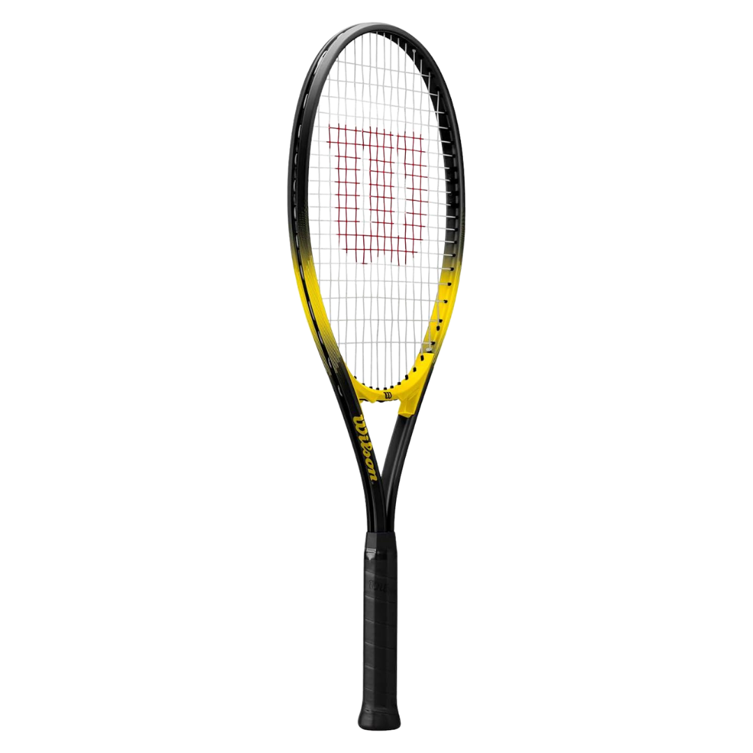 Image of Wilson Energy XL Racket Strung 4 3/8 (Black/Yellow)