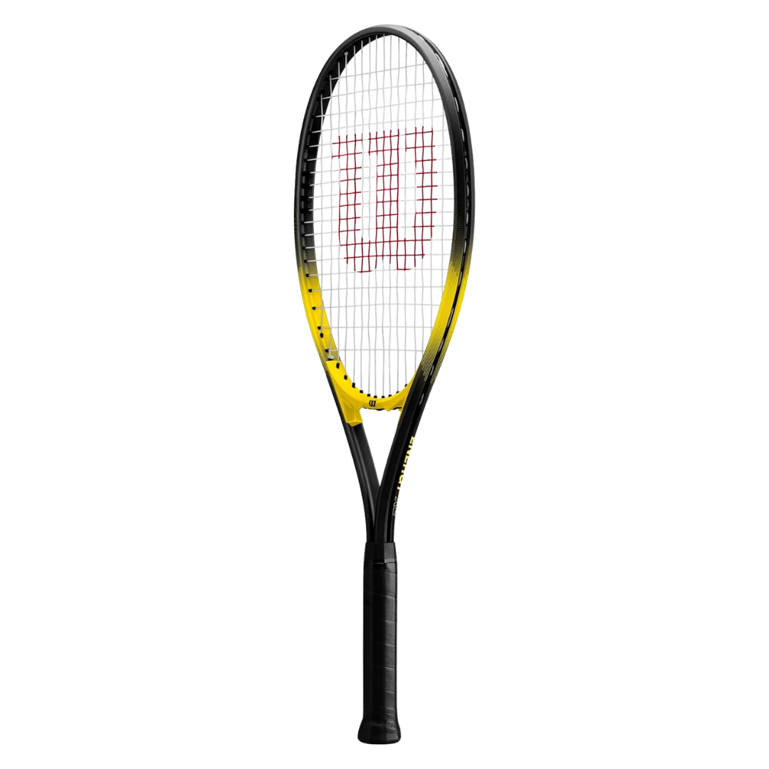 Image of Wilson Energy XL Racket Strung 4 3/8 (Black/Yellow)