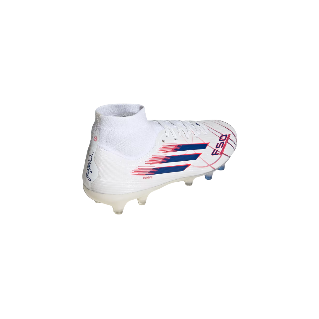 Adidas F50 Sparkfusion Pro FG/AG (White/Royal/Red)