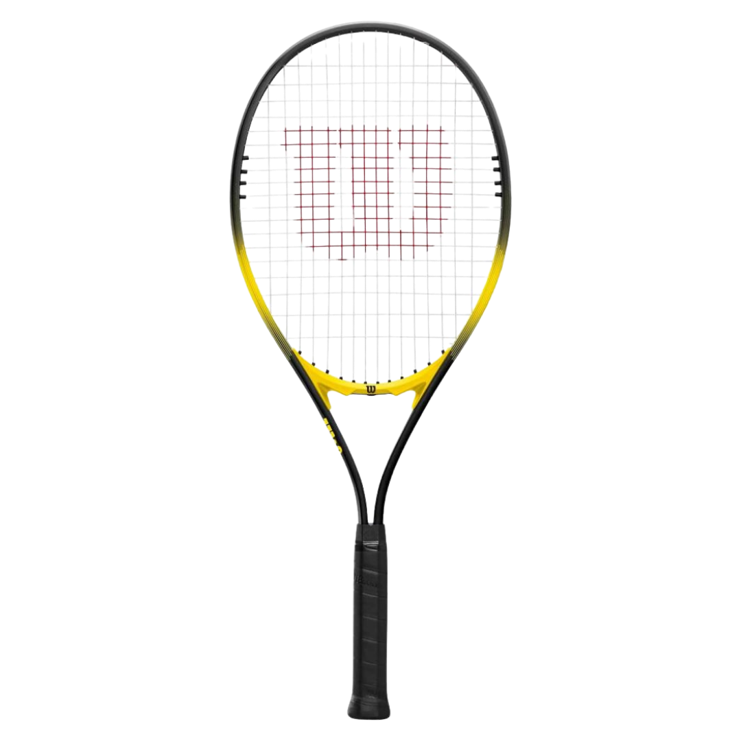 Image of Wilson Energy XL Racket Strung 4 3/8 (Black/Yellow)