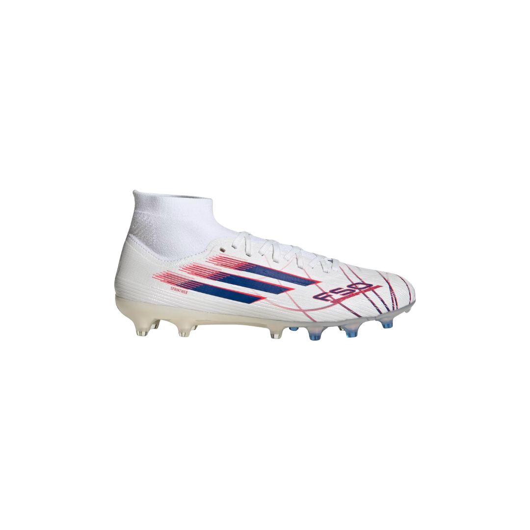 Adidas F50 Sparkfusion Pro FG/AG (White/Royal/Red)