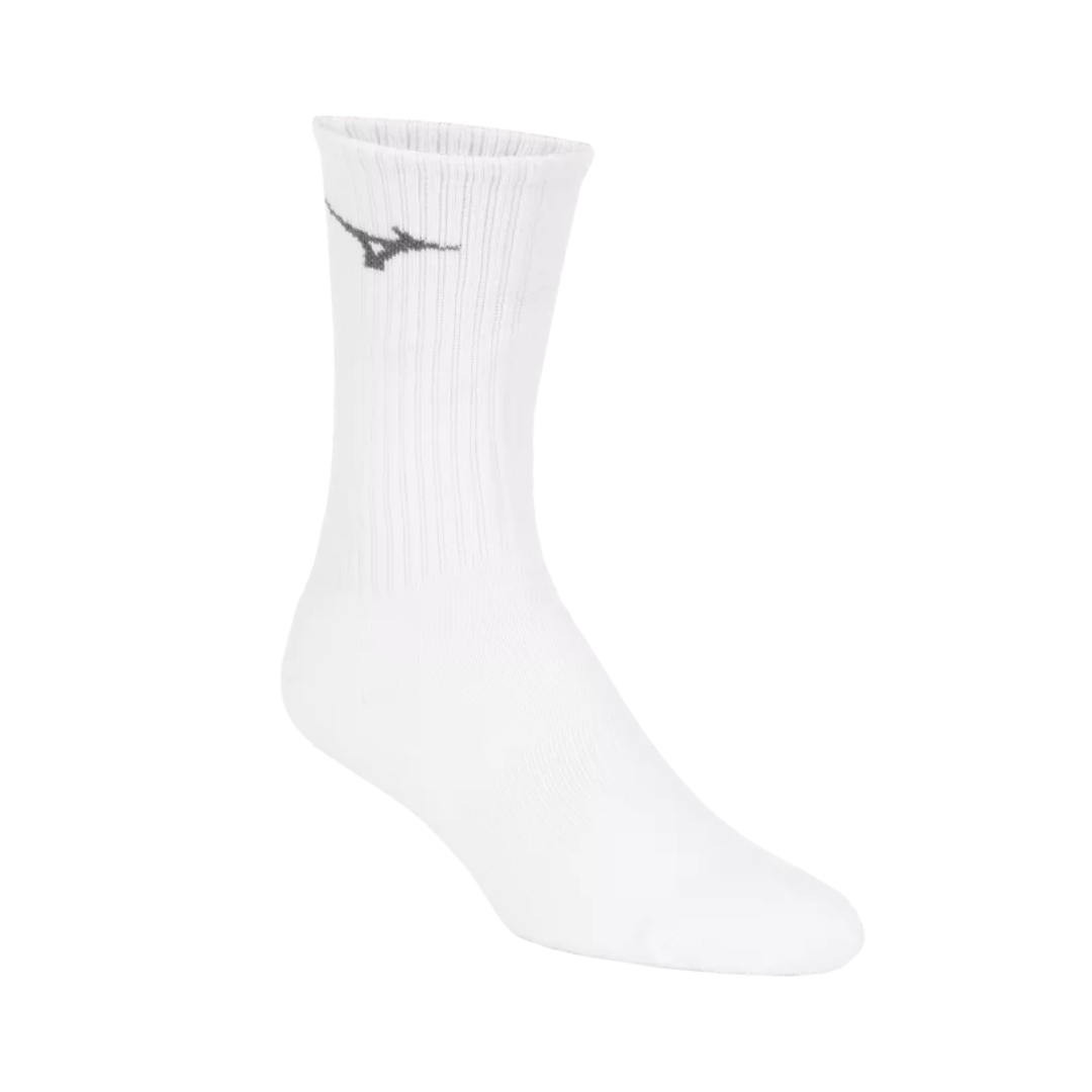 Image of Mizuno Vital Crew Socks 3PK XL (White)