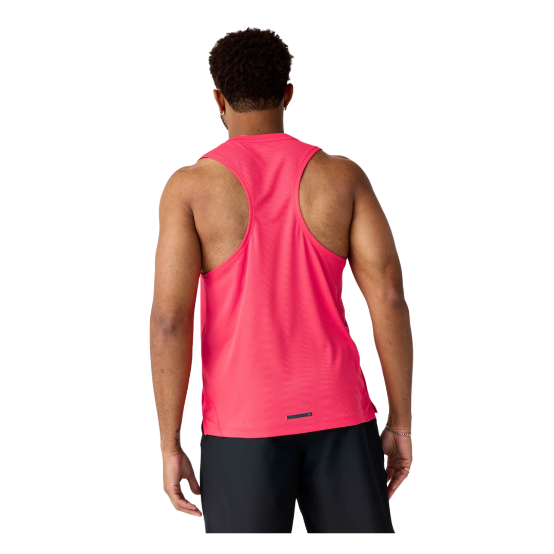 Brooks Men's Dash Singlet Top Scarlet