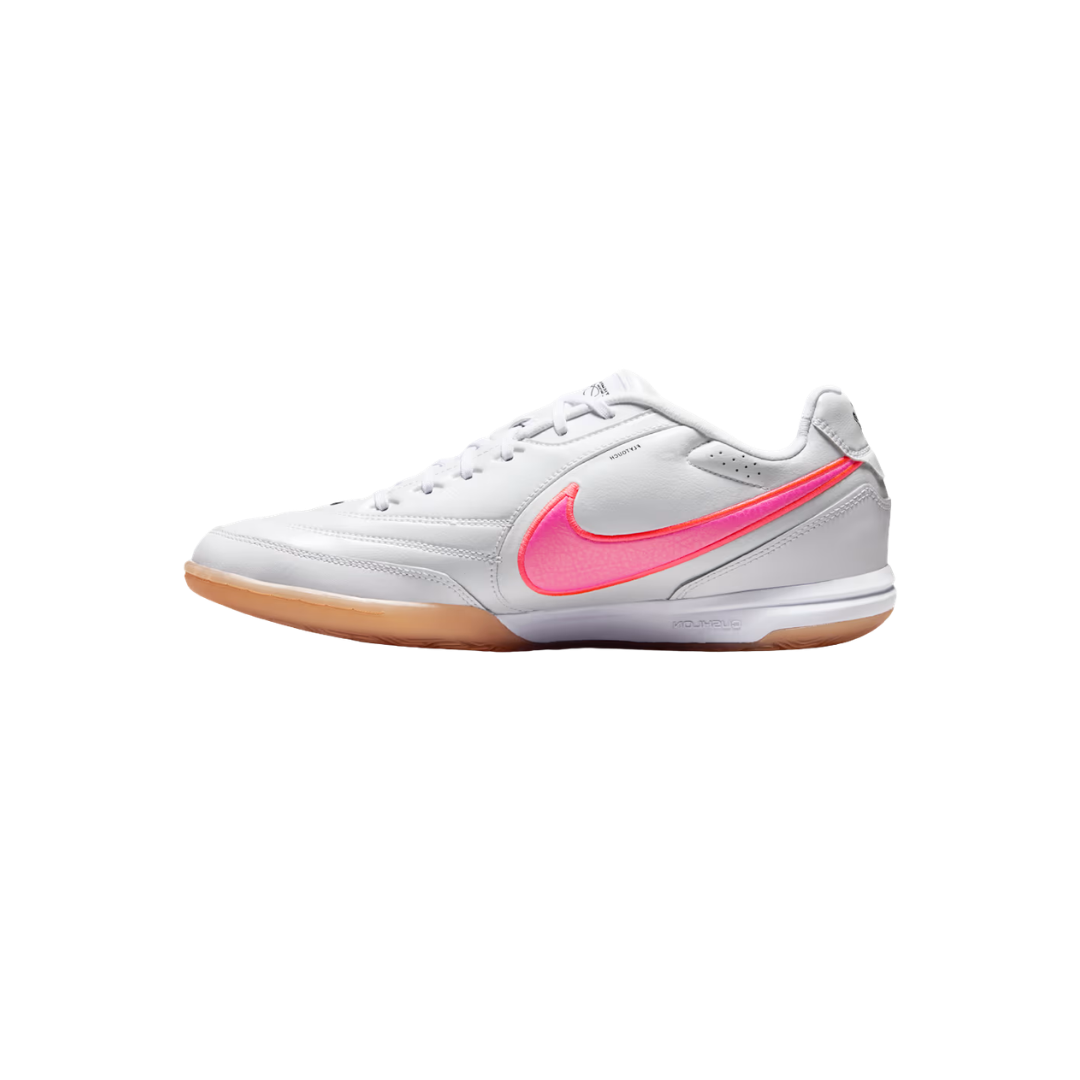 Image of Nike Adults Tiempo Streetgato PRM Indoor (White/Pink)