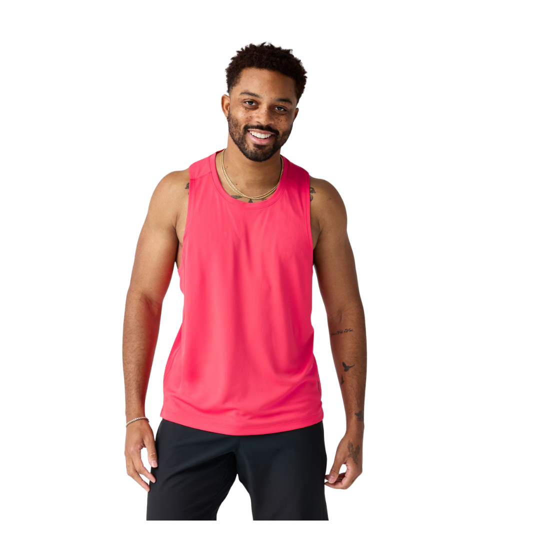 Image of Brooks Men's Dash Singlet Top Scarlet