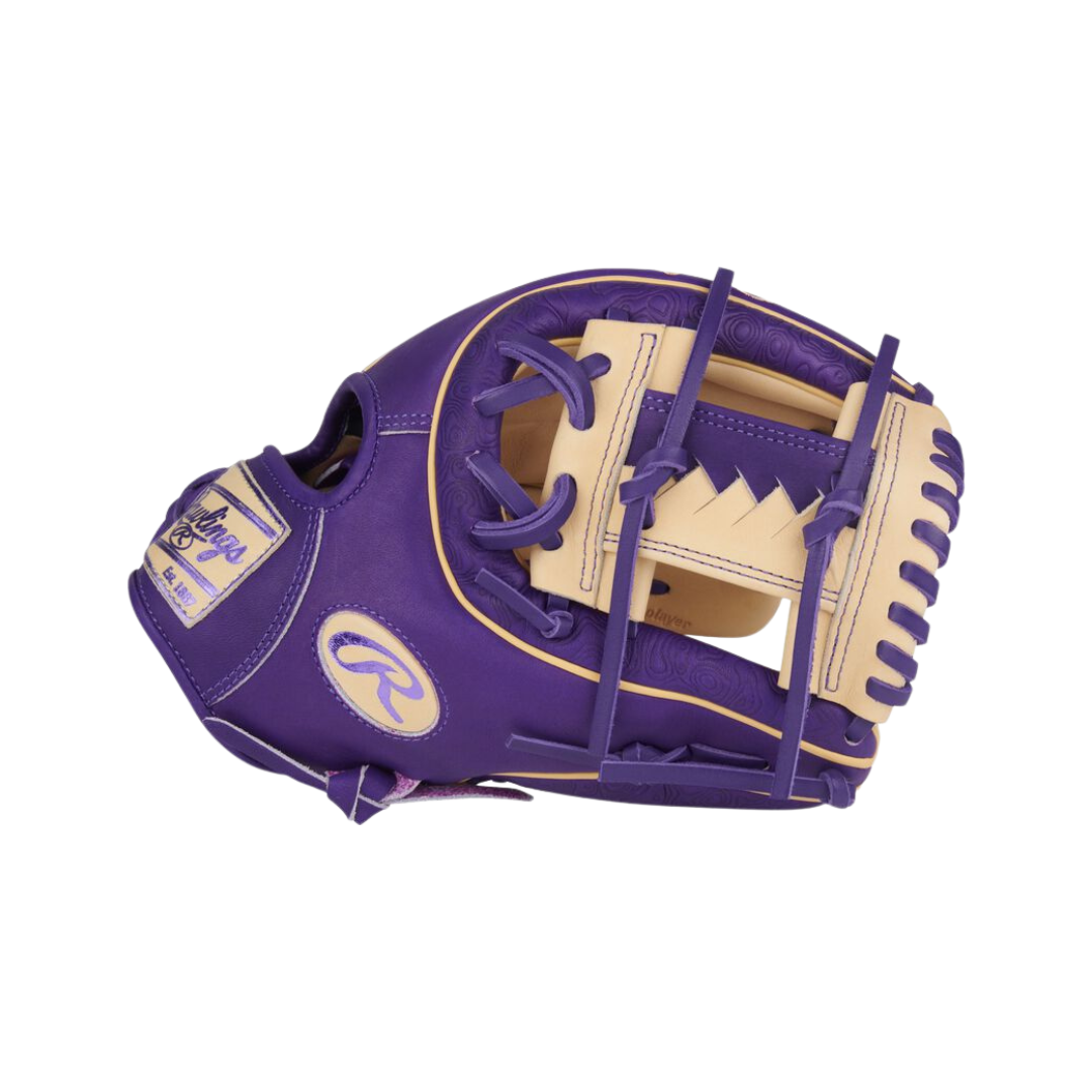 Image of Rawlings HOH Series IF Glove 11.75'' (Purple/Camel)