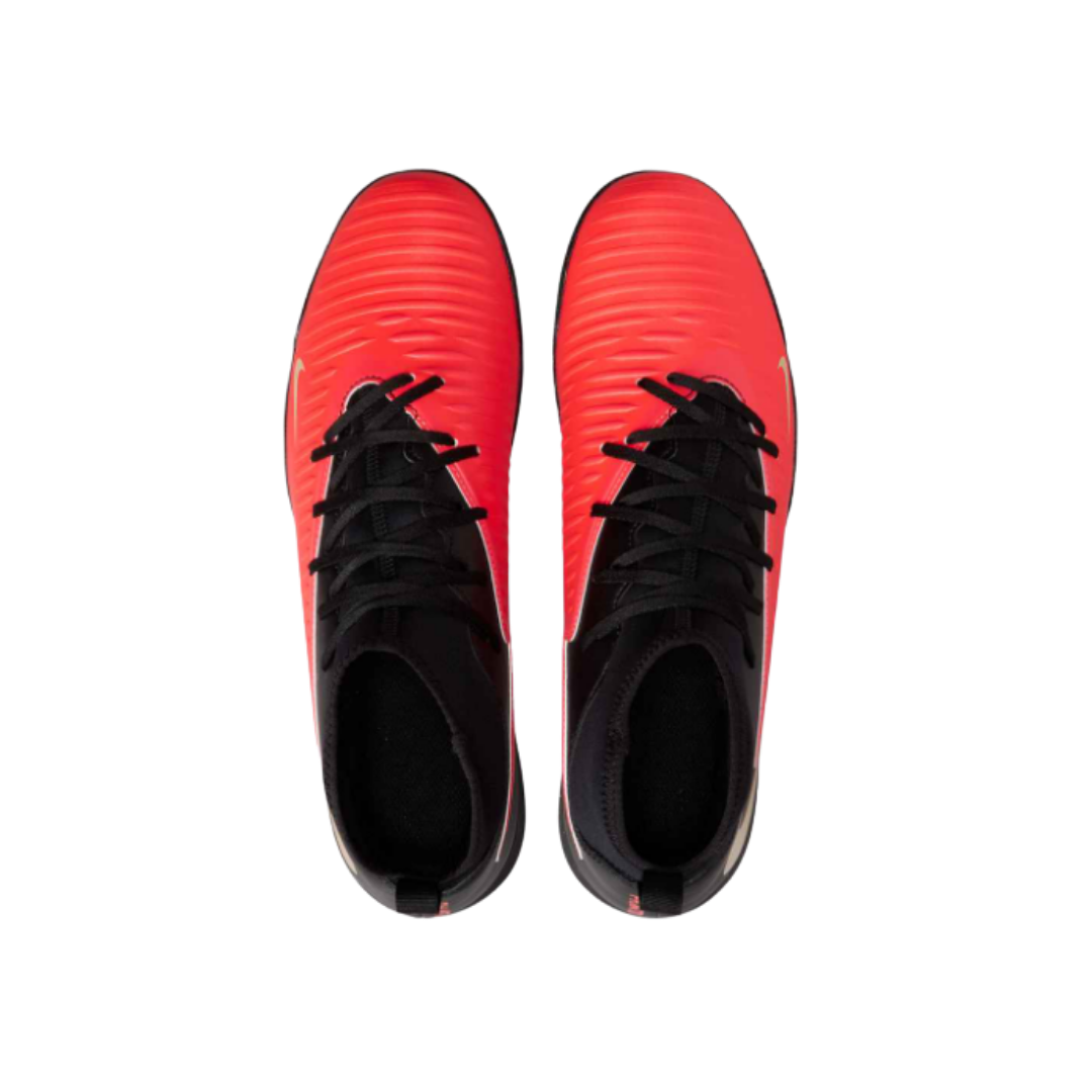 Nike Adults Phantom 6 High Turf Indoor (Crimson/Black)