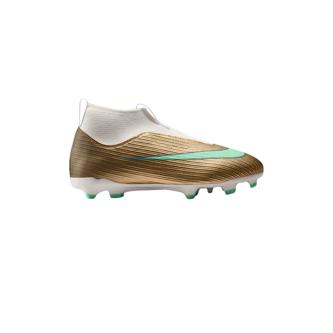 Nike Jr. Mercurial Superfly 11 Academy 'Kylian Mbappé' FG/MG (Gold/Turquoise)