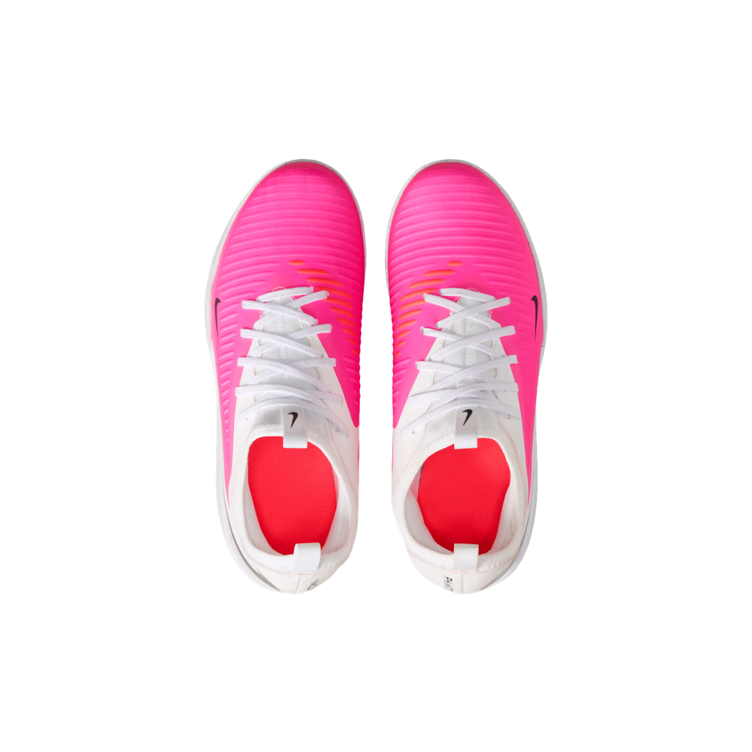 Image of Nike Jr. Phantom 6 Low Academy Indoor (White/Pink)