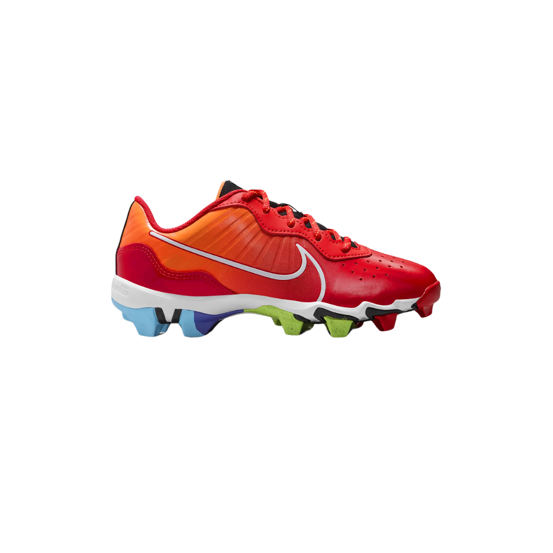 Image of Nike Youth Alpha Huarache 4 Keystone (Crimson/White) - Deportes Salvador Colom