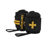 Harbinger Red Line Weight Lifiting Wrist Wrap (Black/Gold) - Deportes Salvador Colom