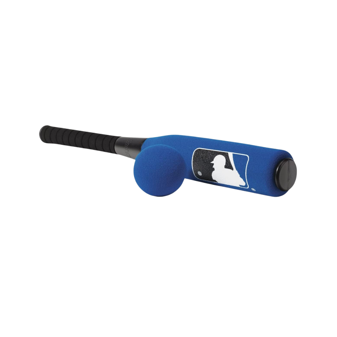 Image of Franklin Sports MLB Royal Foam Baseball Bat & Ball (Blue) - Deportes Salvador Colom