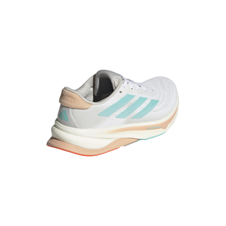 Adidas Supernova Solution 2 Women (Cloud White/Flash Aqua/Powder Coral) - Deportes Salvador Colom