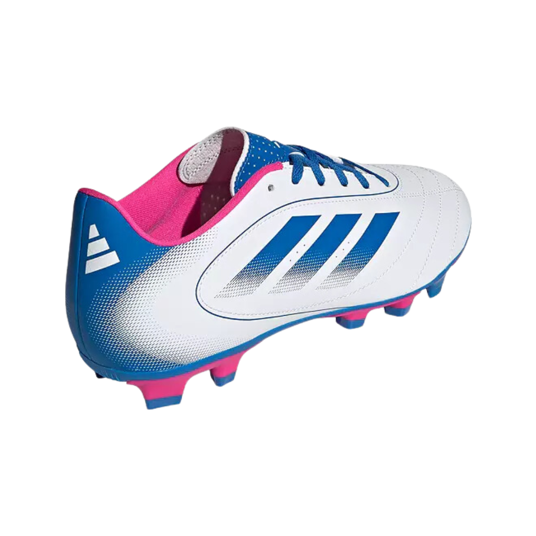 Image of Adidas Goletto IX FG Men (White/Blue/Pink) - Deportes Salvador Colom