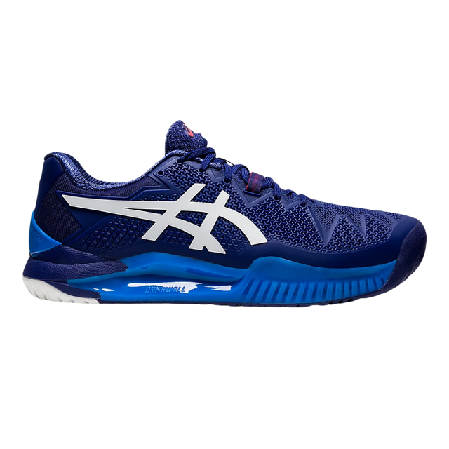 Asics Gel-Resolution 8 Wide Men (Dive Blue/White) - Deportes Salvador Colom