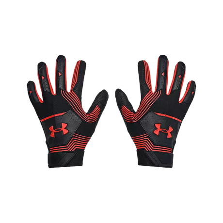 Under Armour UA Clean Up Batting Gloves Medium (Black/Orange) - Deportes Salvador Colom