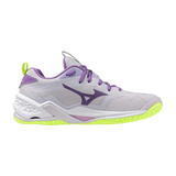 Mizuno Wave Stealth Neo 2 (White/Lavender) - Deportes Salvador Colom