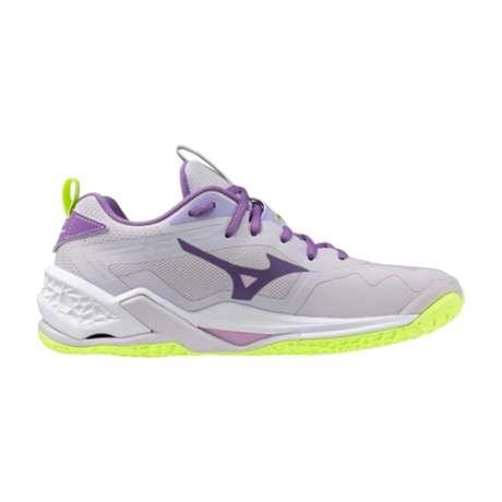 Mizuno Wave Stealth Neo 2 (White/Lavender) - Deportes Salvador Colom