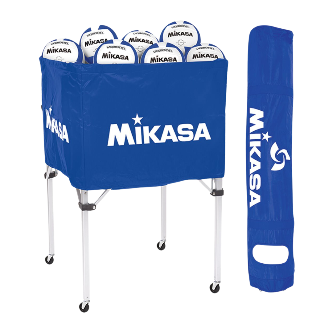 Mikasa Ball Cart with Carrying Bag (Royal) - Deportes Salvador Colom