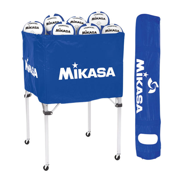 Mikasa Ball Cart with Carrying Bag (Royal) - Deportes Salvador Colom