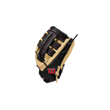 Wilson A500 Outfield Youth Glove 12.5" (Blonde/Black/Red)