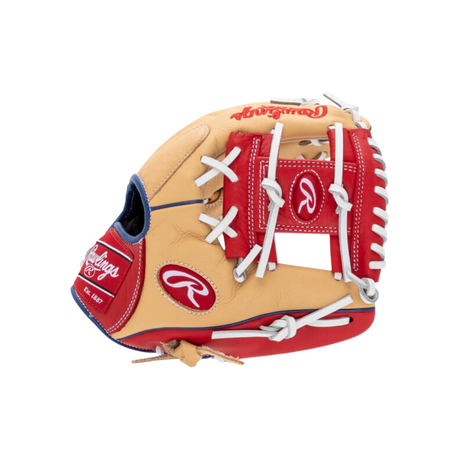 Rawlings SPL Corey Seaguer Youth Glove 11'' (Blonde/Red) - Deportes Salvador Colom