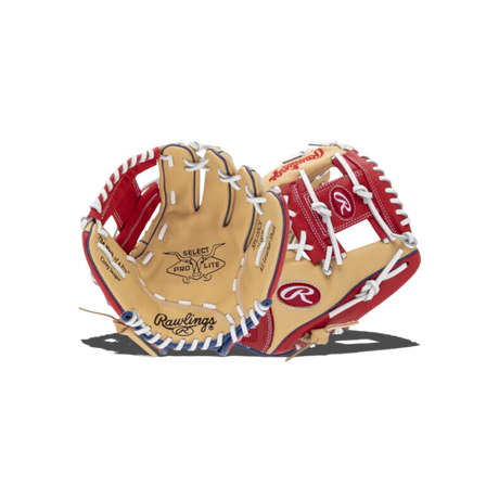 Rawlings SPL Corey Seaguer Youth Glove 11'' (Blonde/Red) - Deportes Salvador Colom