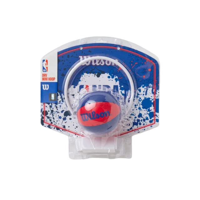 Wilson NBA Mini Hoop (Red/Wht/Blue)