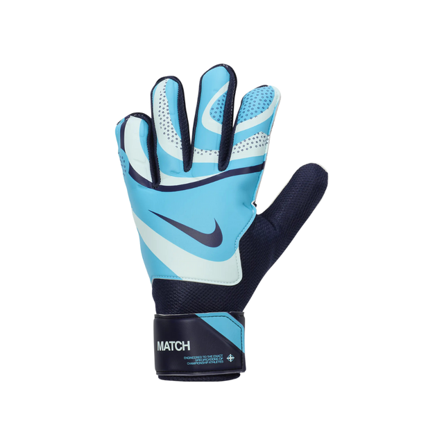 Nike Match Goalkeeper Gloves (Blue Fury/Glacier Blue/Blackened Blue)