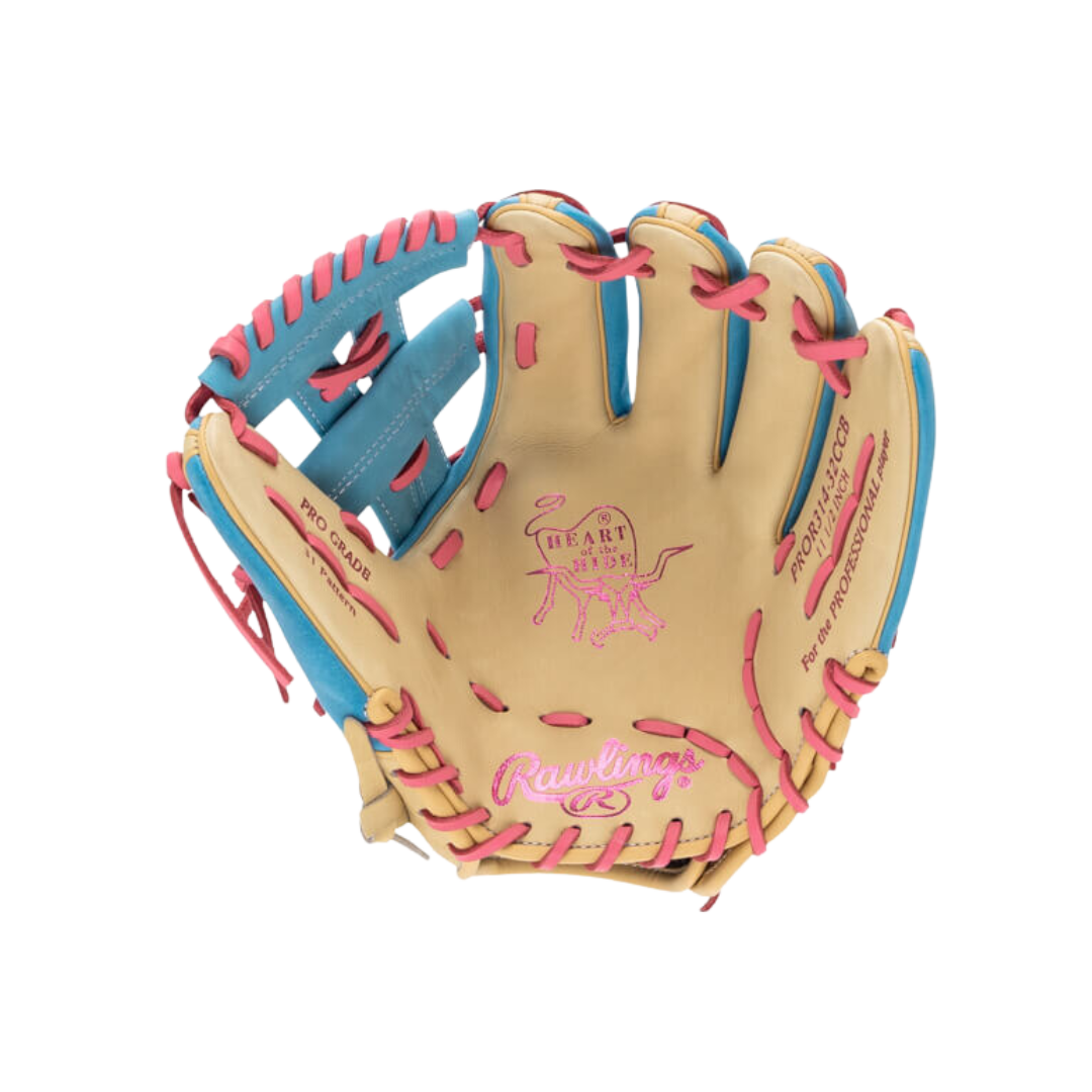 Rawlings HOH Infield Glove (Blonde/Columbia Blue/Pink) 11.5" - Deportes Salvador Colom