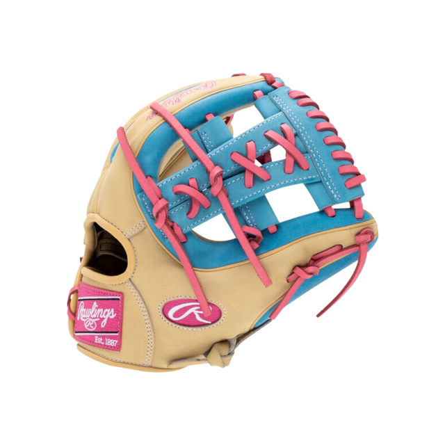 Rawlings HOH Infield Glove (Blonde/Carolina Blue/Pink) 11.5" - Deportes Salvador Colom