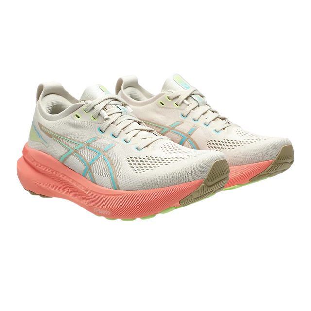 Asics Gel-Kayano 31 Women (Birch/Energy Aqua) - Deportes Salvador Colom