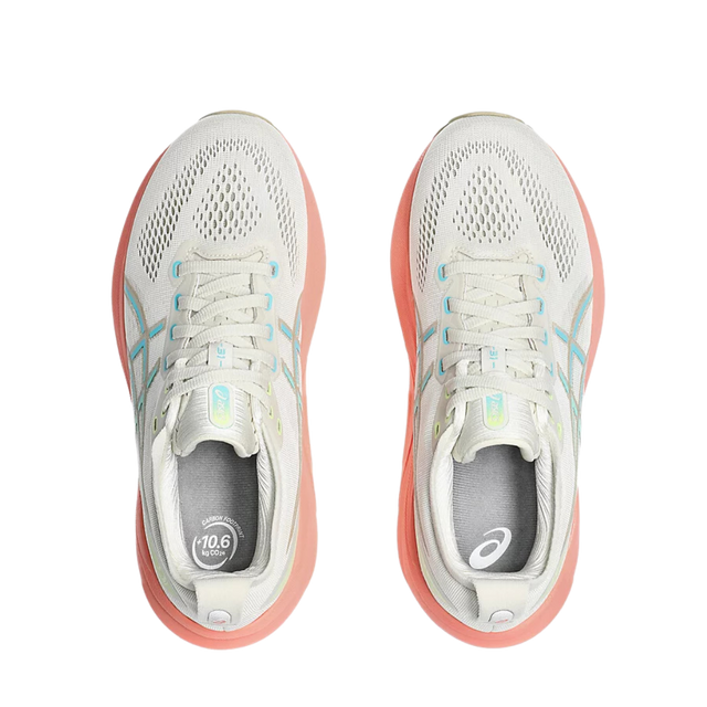 Asics Gel-Kayano 31 Women (Birch/Energy Aqua) - Deportes Salvador Colom