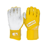 Franklin Sports Infinite Hi-Lite Powerstrap Batting Gloves (Yellow) - Deportes Salvador Colom