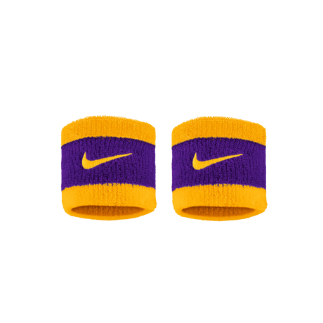 Nike Swoosh Wristbands 2pk (Gold/Purple) - Deportes Salvador Colom