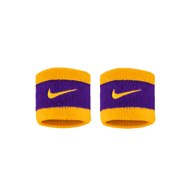 Nike Swoosh Wristbands 2pk (Gold/Purple) - Deportes Salvador Colom