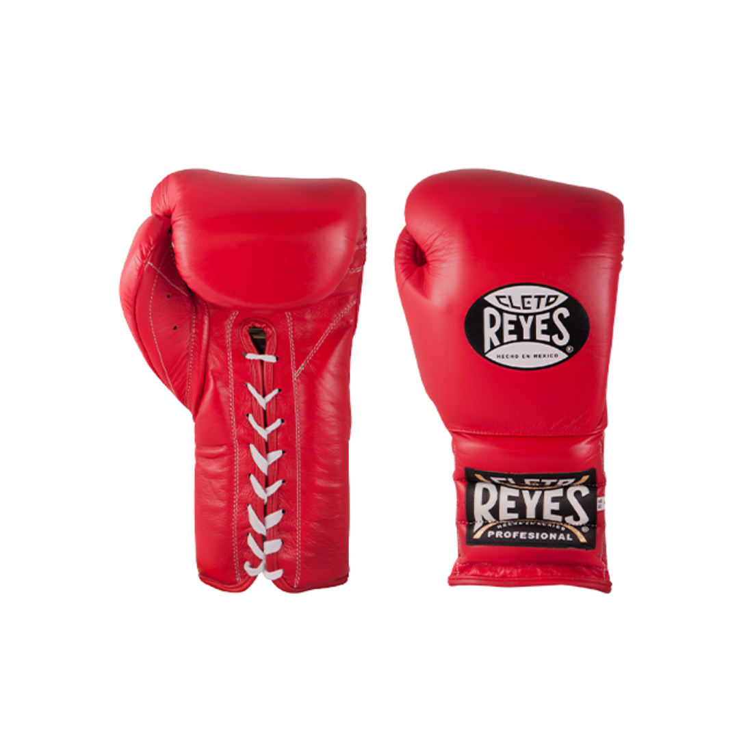 Image of Cleto Reyes Pro Boxing Laces Training Glove 18 oz. - Deportes Salvador Colom