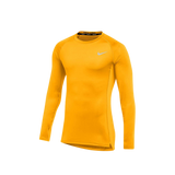 Nike Dri-Fit Adult Compression LS Shirt (Yellow) - Deportes Salvador Colom