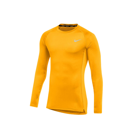 Nike Dri-Fit Adult Compression LS Shirt (Yellow) - Deportes Salvador Colom