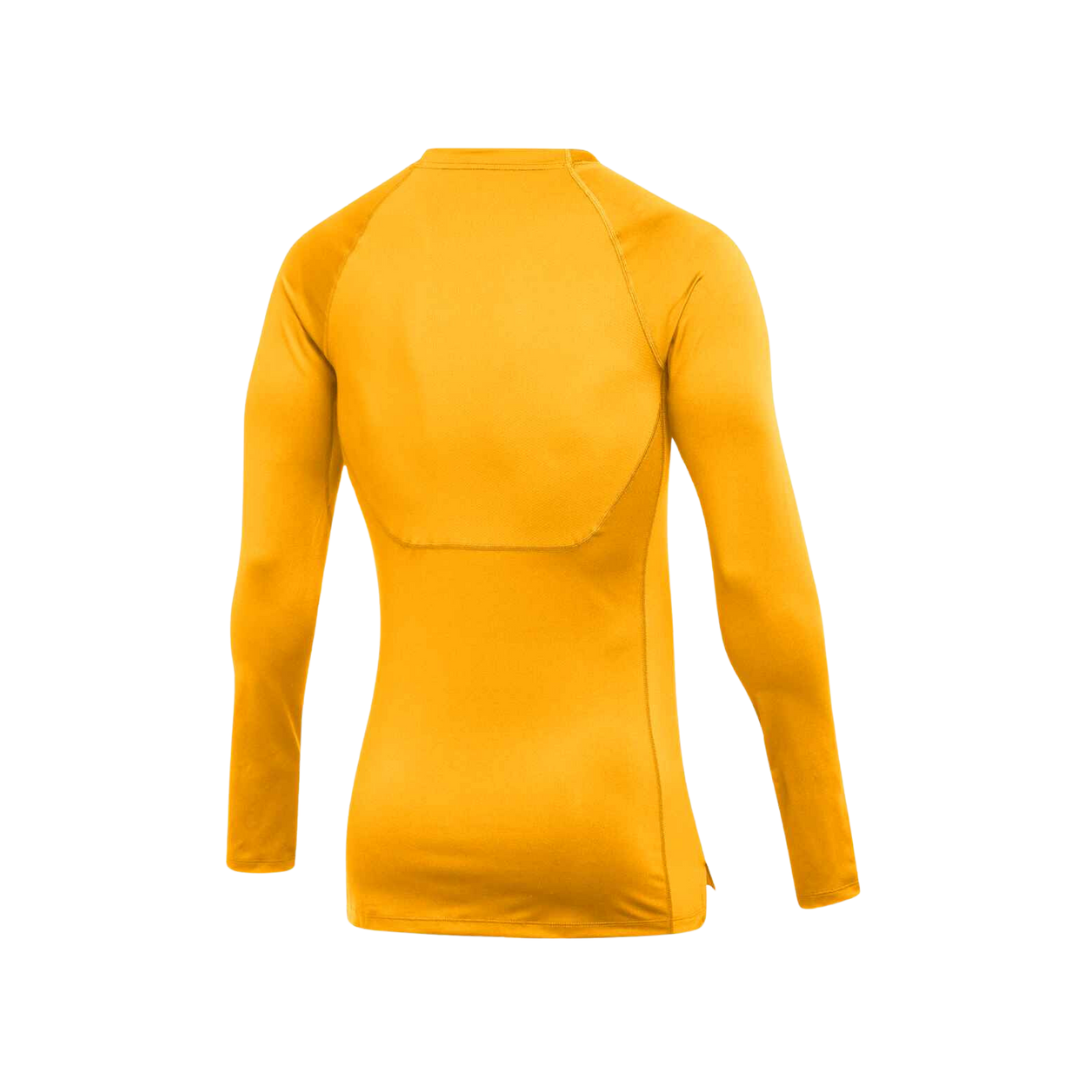 Image of Nike Dri-Fit Adult Compression LS Shirt (Yellow) - Deportes Salvador Colom