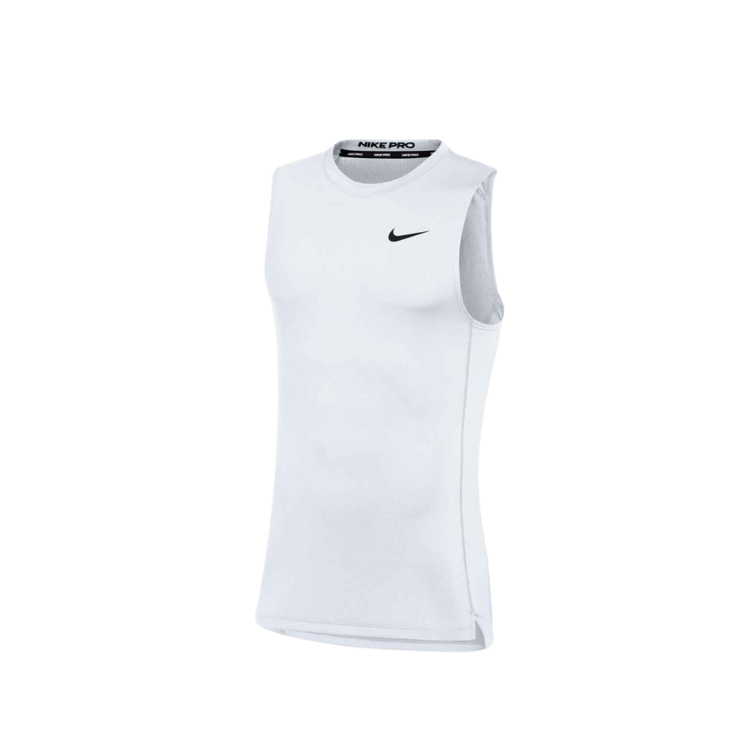 Image of Nike Pro Compression Tank (White) - Deportes Salvador Colom