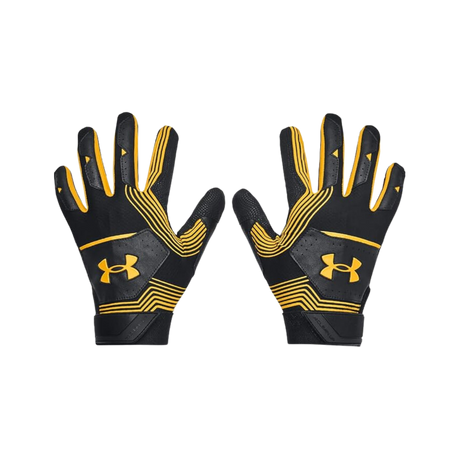 Under Armour UA Clean Up Batting Gloves XLarge (Black/Yellow) - Deportes Salvador Colom