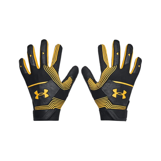 Under Armour UA Clean Up Batting Gloves XLarge (Black/Yellow) - Deportes Salvador Colom