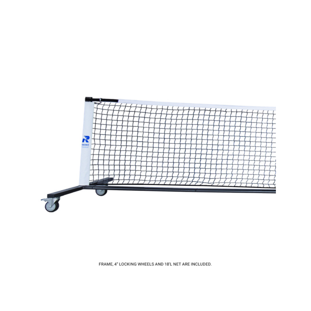 Image of Rhino Deluxe Pickleball Net with Wheels - Deportes Salvador Colom